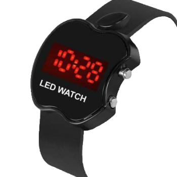 Kid’s Apple Shaped Stylish Digital Watch Analog Watch – For Boys & Girls